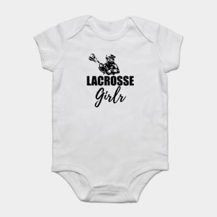 Lacrosse Girl Baby Bodysuit